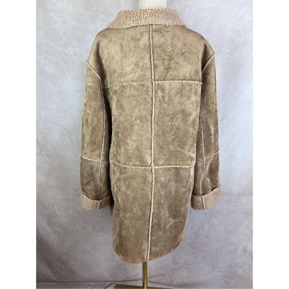 Y2K does 70s Afghan Plus Size Penny Lane Style Coat - Picture 2 of 6
